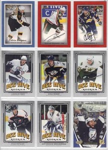 LADISLAV SMID EDMONTON OILERS 2006-07 UD BEE HIVE ROOKIE #121