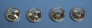 AMT 1953 Studebaker, Chrome Hubcap Set, 1/25 Scale - Picture 1 of 6