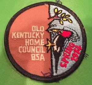 Old Kentucky Home Council Camps 1974 BSA - Imagen 1 de 2