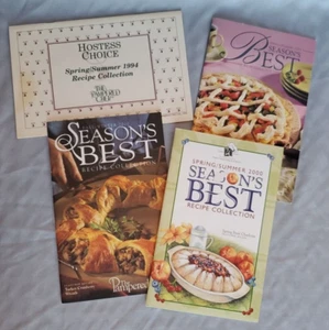 4 Season's Best Cookbooks by The Pampered Chef - Paperback - Imagen 1 de 12