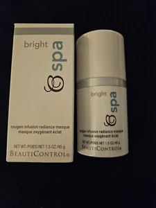 New In Box Beauticontrol Bright Spa Oxygen Infusion Radiance Masque 1.5 Oz - Picture 1 of 5