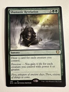 MTG Commander Midnight Hunt Rare Shamanic Revelation Magic the Gathering #143 - Picture 1 of 1