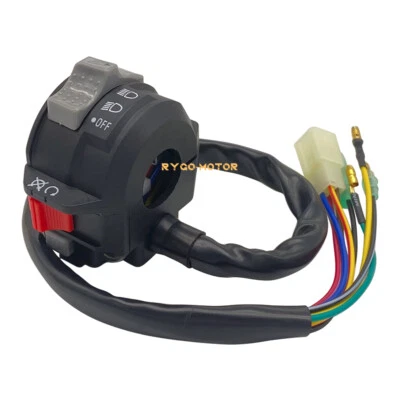Interruptor de manillar izquierdo arranque apagado faro para Yamaha Timberwolf YFB250/FW Foto 1 de 4