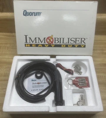 Nuevo en caja Inmovilizador Quórum Sistema de Protección de Vehículos de Alta Resistencia NUEVO EN CAJA Panel de tablero Foto 1 de 4