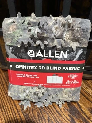 Allen Omnitex 3D Blind Fabric Mossy Oak BreakUp Country Camouflage 12' x 56" (G1 - Image 1 of 3