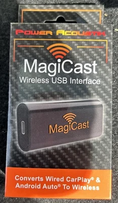 Power Acoustik MC-1 Magicast Wireless Carplay/Android Auto Adapter - Image 1 of 3