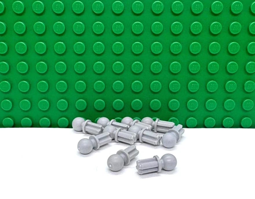 LEGO Gris Azulado Claro Technic Eje 1L con Bola de Remolque "Tú eliges tu Cantidad" NUEVO Foto 1 de 1