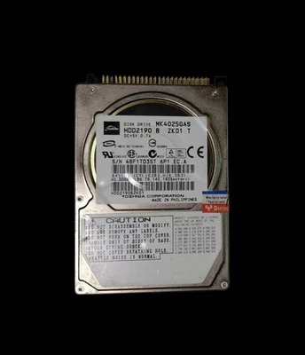 Toshiba HDD2190 40GB Disk Drive | 2.5" - Image 1 of 2