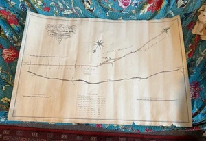 Orig antike Karte von Craiglockhart, Edinburgh: Leslie and Son 1820 - Bild 1 von 4