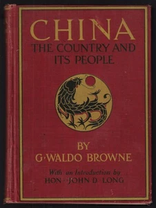 ca. 1901 History China, the Country and its People with Map - Picture 1 of 3