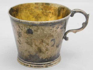 TAZA DE VODKA RUSIA - SAN PETERSBURGO 1770 PLATA 84-ER - Imagen 1 de 7
