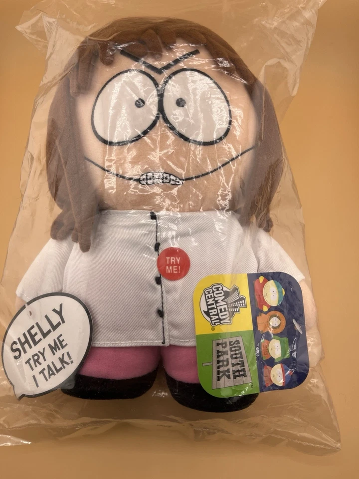 RARE South Park Talking SHELLY MARSH Plush 2004 Comedy Central-Works Great - Image 1 of 4