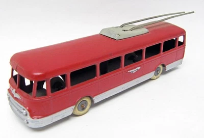 Rare Chausson AP 52 trolley bus red Solido Junior 191 France M - Image 1 of 4
