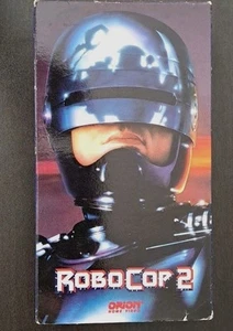 RoboCop 2 VHS Tom Noonan Peter Weller Futuristic Sci-fi Police Action Thriller - Picture 1 of 6