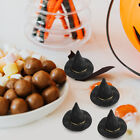 Decorative Witch Hats - 12 Tiny Caps for Halloween Crafting and DIY