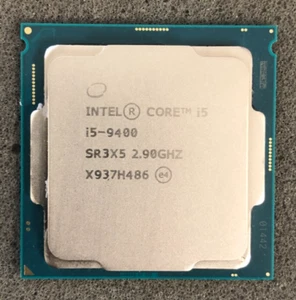 Intel Core i5-9400 2.9GHz 9M SR3X5 / SRG0Y Skt. FCLGA1151 Desktop Processor CPU - Photo 1/2