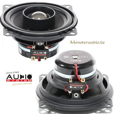 Audio System XC-100 EVO 240 Watt high end performance Koax Lautsprecher 10cm - Bild 1 von 4