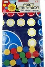 GIANT LUDO  GAME PARTY TOY KIDS FAMILY GAME LUDO 75 cm Mat NEW