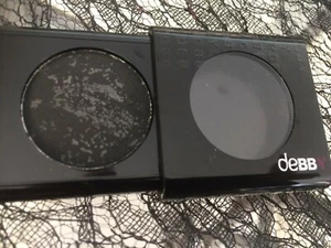 Debby Colorcase Eyeshadow Mono Rich in Pigments 02 Black Silver - Picture 1 of 1