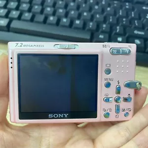 Sony Cyber-shot DSC-T10 7.2MP 3x Optical Zoom Digital Camera - ONLY Japanese - Picture 1 of 6