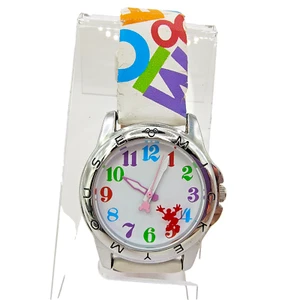 Reloj Mickey Mouse Arco Iris Unisex 36mm Batería Nueva LEER Parques Disney - Imagen 1 de 24