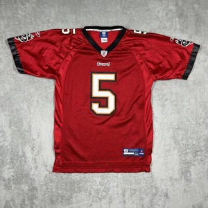 Josh Freeman #5 NFL Tampa Bay Buccaneers On-Field Reebok Home Jersey Youth Sz XL - Picture 1 of 18
