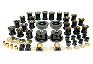 Prothane 1990-1997 Mazda Miata MX5 Complete Suspension Bushing Inserts BLACK Kit - Picture 1 of 2