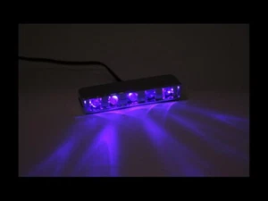 Logisys MDLED5UV UV Purple 5 Lazer 4-Pin LED Computer Case Lights - Afbeelding 1 van 2