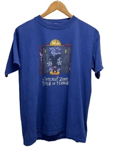 Vtg Disney Tower of Terror Twilight Zone Mickey T-Shirt Kid's XL Fits Men's S/M - Picture 1 of 6