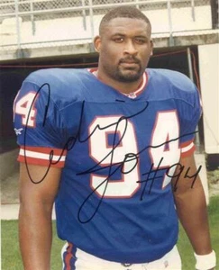 Cedric Jones Autographed 8x10 Photo - Giants - Picture 1 of 1