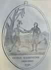 1866 Red Jacket Medal George Washington