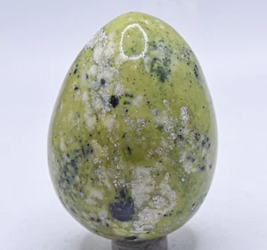Piedra preciosa natural cristal mineral de piedra preciosa natural pulida huevo serpentina limón de 2,5" 175 g - Perú - Imagen 1 de 5