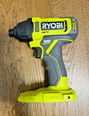 Driver de impacto de íon de lítio Ryobi P235 1/4" One+ 18V (somente ferramenta) testado funcionando - Imagem 1 de 4