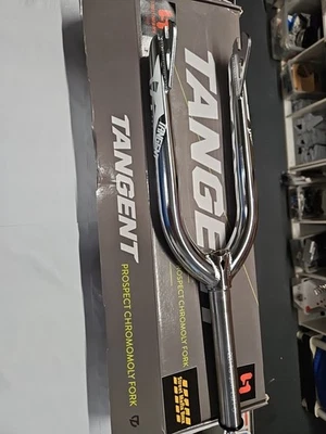 TANGENT Prospect BMX 自行车叉 Chrome HT Cr-Mo TAPERED 20" 1-1/8" 31 盎司 S&M 全新 — 第 1/4 张图片