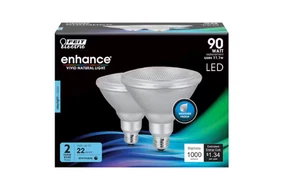 Feit Electric PAR38DM/950CA/2 120V 11.1W 5000K 1000 Lumens PAR38 LED Bulb 2pk - Picture 1 of 12