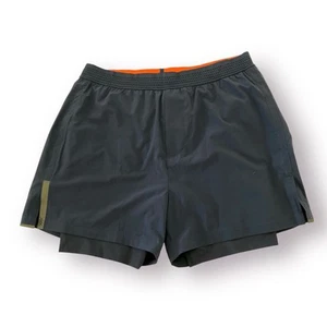 RHONE 4” Swift Running Shorts Men’s Size m Navy Liner - Picture 1 of 11