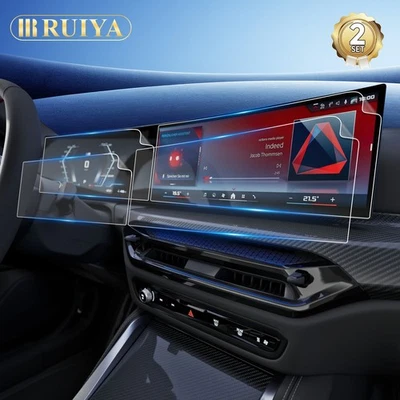 Juego de 2 protectores de pantalla táctil de coche RUIYA nano película 12,3" para BMW Serie 3 2023-2026 Foto 1 de 4
