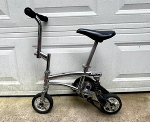 JustGo RUNT Mini Fahrrad "Clown Bike" Zirkusrad seltene Chromversion - Bild 1 von 5