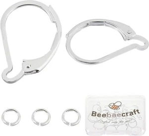 Beebeecraft 1 Box 20 Teile Ohrring Fundstücke 925 Sterling Silber - Bild 1 von 7