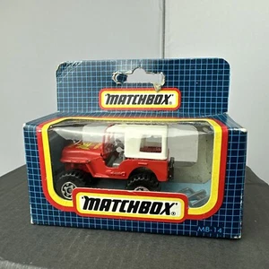Matchbox boxed - MB14 JEEP LAREDO EAGLE  - Bild 1 von 7