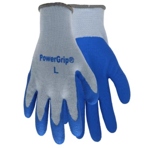 Red Steer A300 Rubber Palm Work & General Purpose Gloves, Blue, Sizes S-XL - Picture 1 of 3