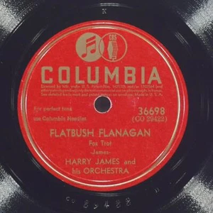 HARRY JAMES I'Ll Get By / Flatbush Flanagan COLUMBIA 36698 EX- 78 10" 1944 - Picture 1 of 4
