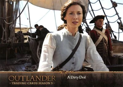 Outlander Season 3 (2019) BASE Trading Card #53 / A DIRTY DEAL - Image 1 of 2
