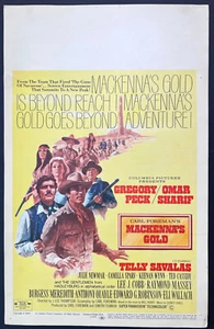MACKENNAS GOLD (1969) mit Gregory Peck & Omar Sharif, Fensterkarte - Bild 1 von 2