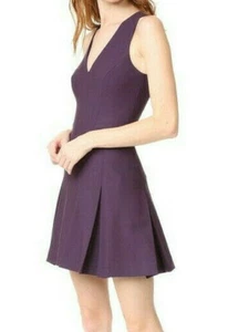 $395 NWT Elizabeth and James Sabine Sleeveless Deep Plum Dress sz 6 - Picture 1 of 12