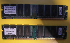 Lot 2 Fret Neck Memory 128 Mega M° MB 256 MB SD RAM pc133 Vintage