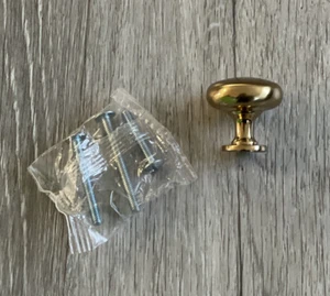 Lot 25PC Cabinet Door Knobs Pulls Kitchen Cupboard Drawer Handles Gold #M16 - Picture 1 of 6