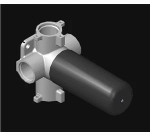 Graff G-8053S Válvula de control de desviador de función compartida de tres vías sin función de apagado - Imagen 1 de 1
