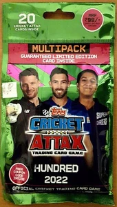 Topps Cricket Attax The Hundred 2022 Multi Pack - Picture 1 of 2