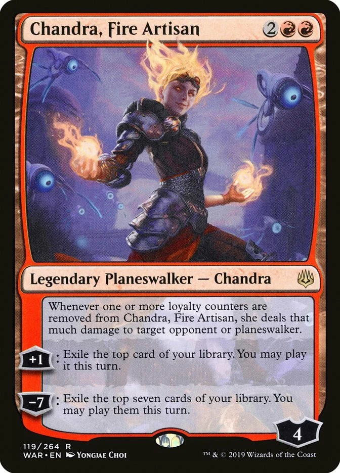 Chandra, Fire Artisan  English  Mtg Magic (Mint-Nm) - Image 1 of 1